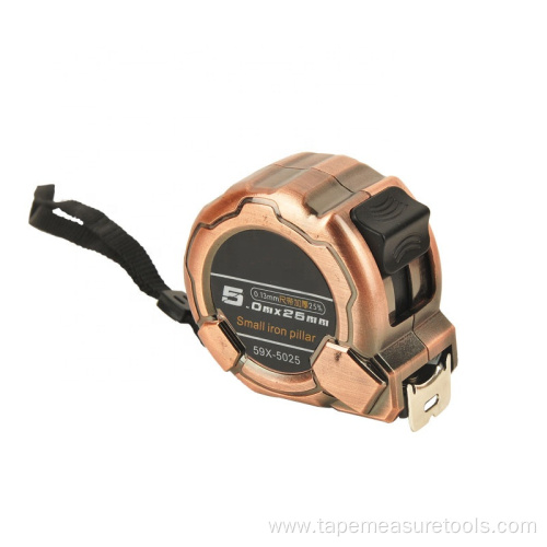 3m 5m 7.5m 10m tape measure with copper-plated